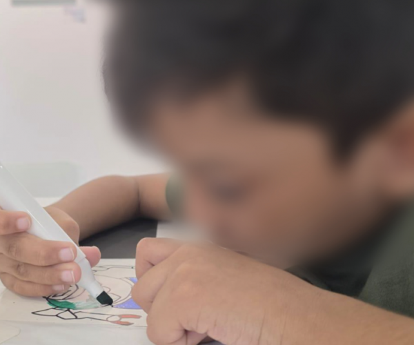 Help a Child Take His First Steps in School