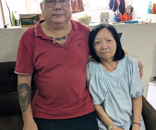 Six Months of Groceries for Mr Lee and Mdm Ngai