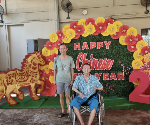 Help Mr Lau afford nursing care for his brother